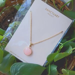Sanctuary Project's Rose Quartz Serenity Necklace.